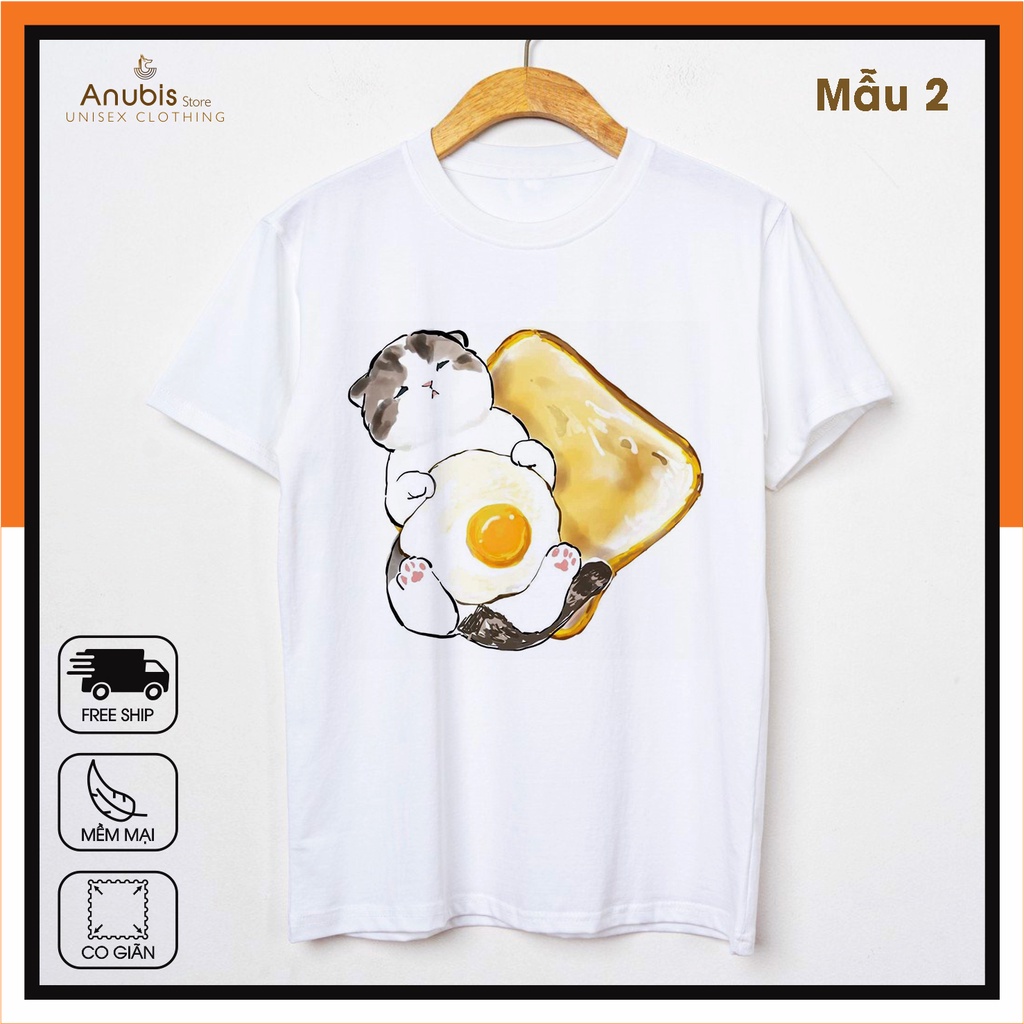 BST ÁO THUN MÈO VÀ TRỨNG RÁN