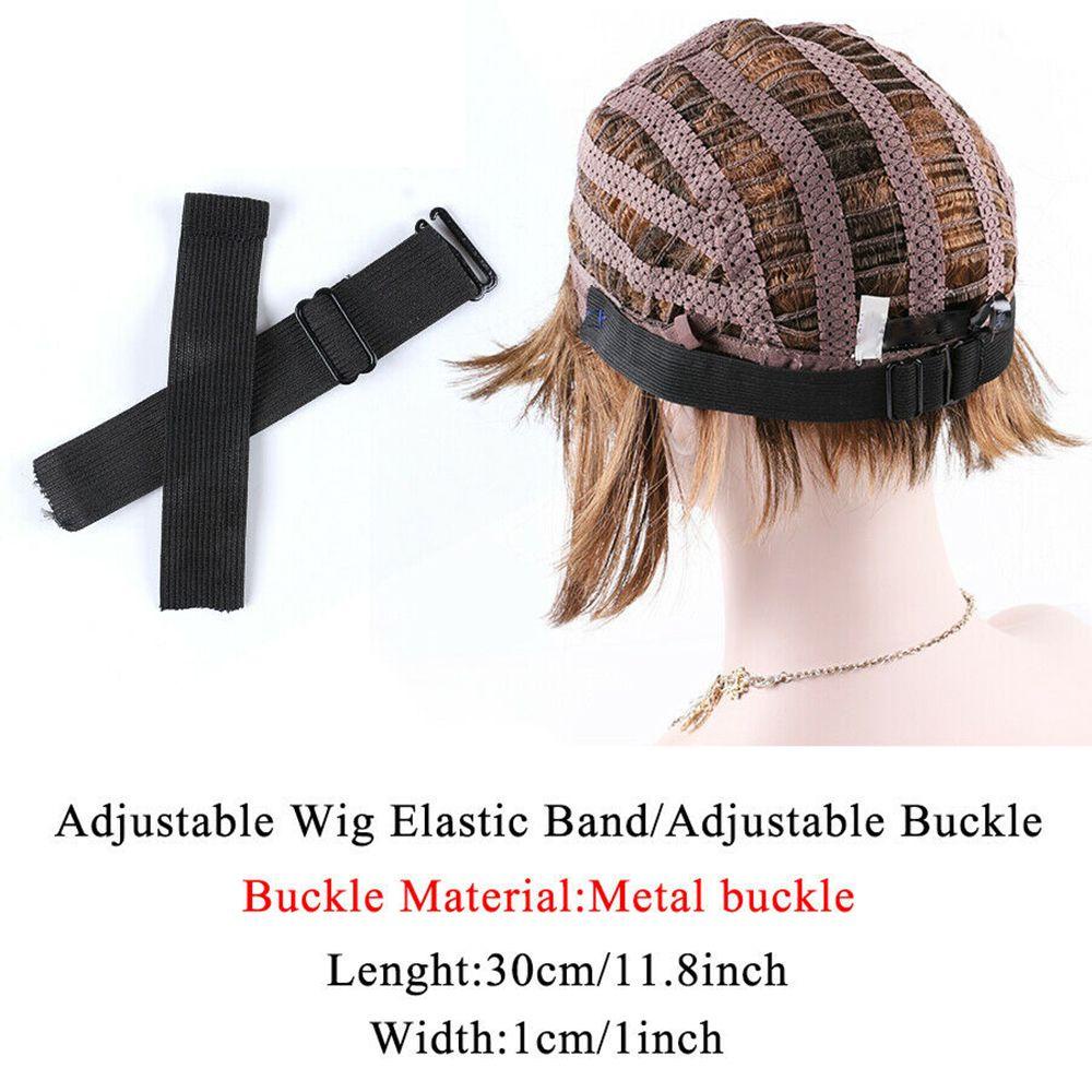 LILYES Phụ Kiện Tóc Giả Rộng 2.5cm Màu Đen