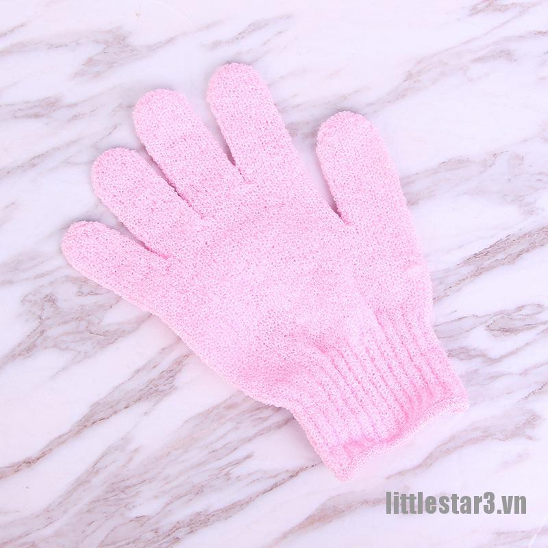 Găng Tay Sợi Massage Tẩy Tế Bào Chết Khi