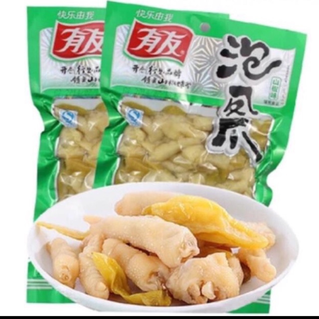 Chân gà cay Yu Yu 180gr | BigBuy360 - bigbuy360.vn