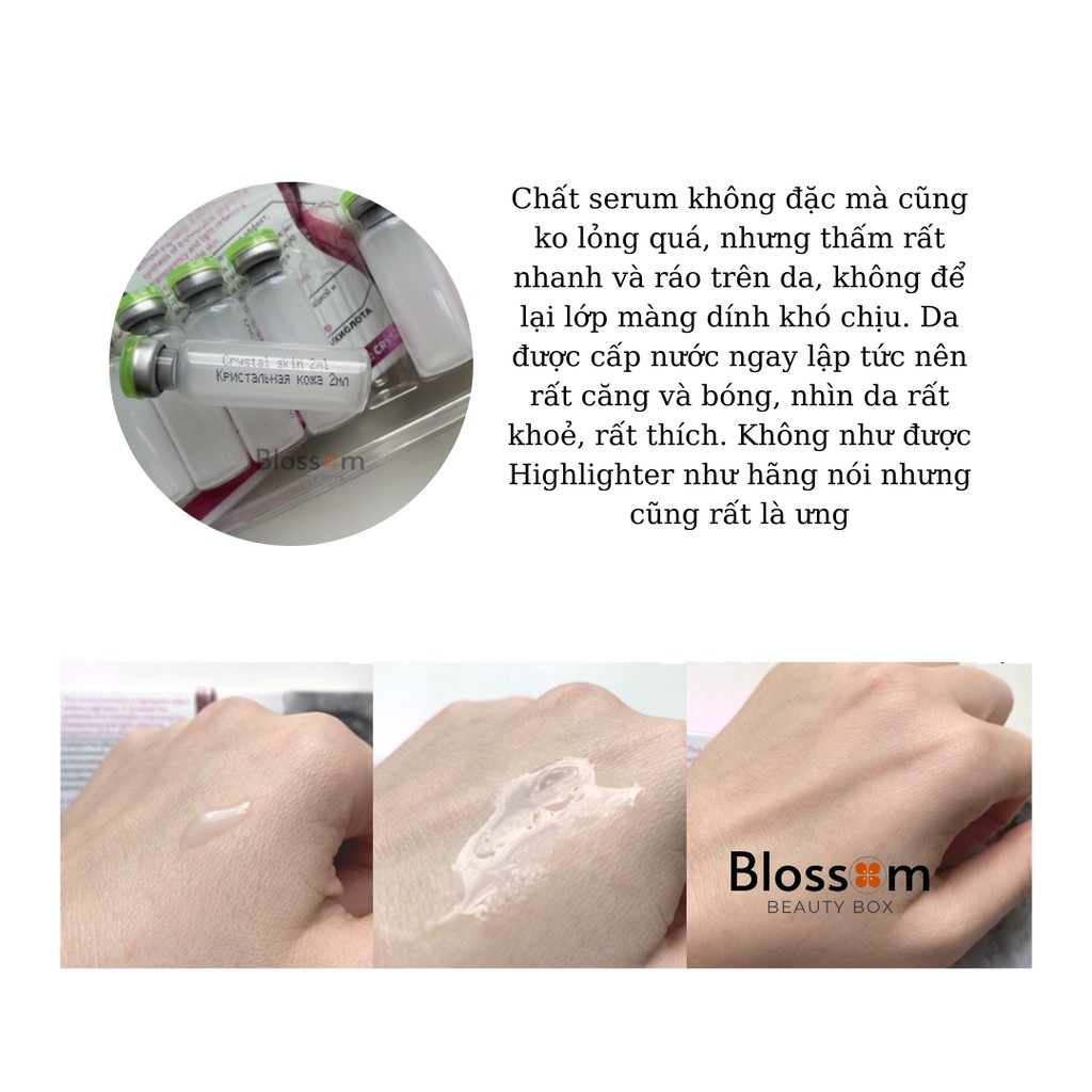 HSD 10/25 - Serum cấp nước dưỡng ẩm, căng bóng da TEANA CRYSTAL SKIN SUPER PEPTIDES