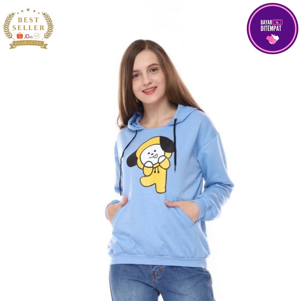 Áo Hoodie Kaina Shop / Bt21 Chimmy Thời Trang Cho Nữ