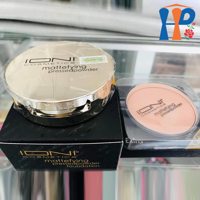 Phấn nền IONI SPF50+/ PA+++ - Mattefying Pressed-Powder Foundation (kiềm dầu, lâu trôi, bền màu,..) | BigBuy360 - bigbuy360.vn