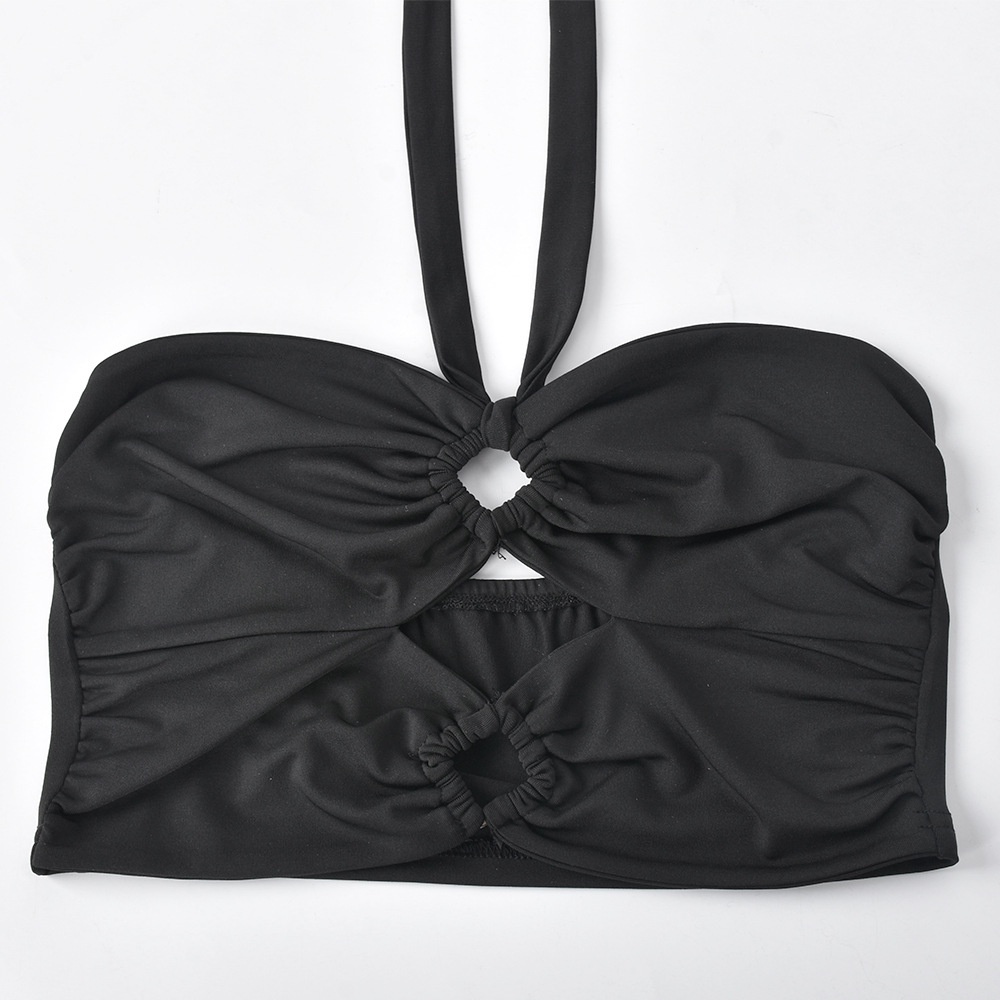 Áo Tank Top Hở Lưng Phong Cách Đường Phố Cá Tính Cho Nữ