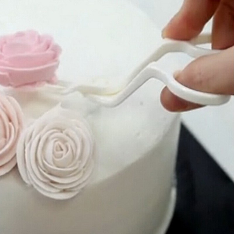 newhopetree Plastic Scissor Flower Lifter Sugar Craft Cake Modelling Tool Supplie Decoration