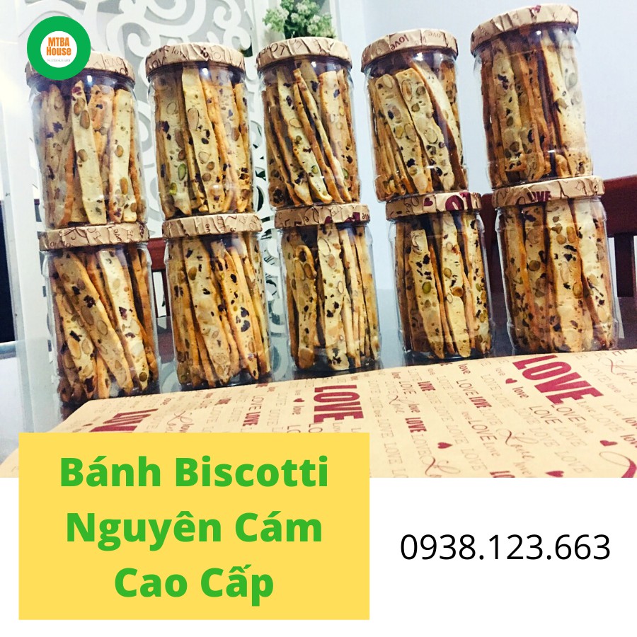 [HÀNG CAO CẤP] BÁNH BISCOTTI CÔNG THỨC Ý MTBA House, HỖ TRỢ ĂN KIÊNG, GIẢM CÂN, TẬP GYM, ĂN KETO, 250 GR