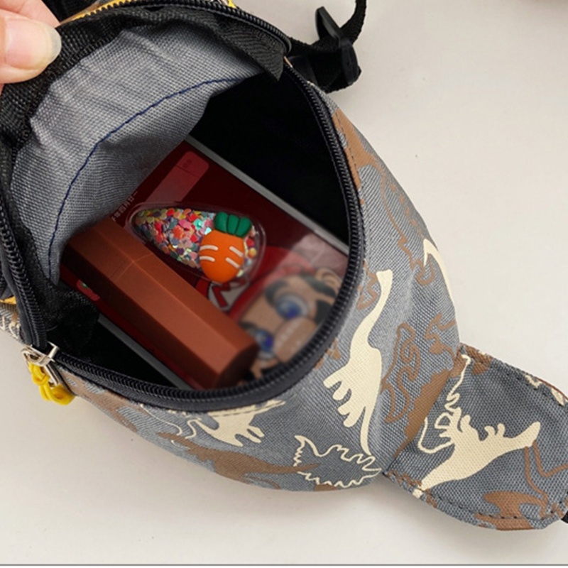 Túi đeo chéo hình khủng long đáng yêu thời trang cho bé