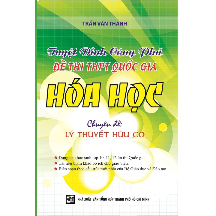 Sách - Tuyệt Đỉnh Công Phá Đề Thi Thpt Quốc Gia Hóa Học Chuyên Đề Lý Thuyết Hữu Cơ