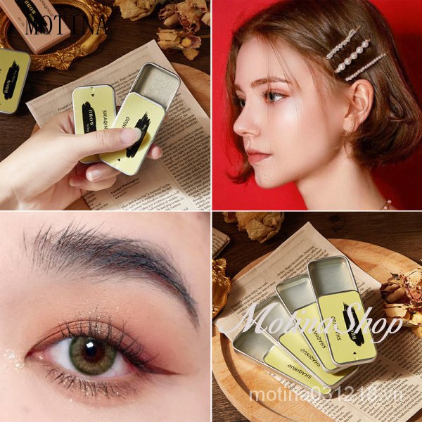 (Hàng Mới Về) Xà Phòng Trang Điểm Lông Mày Tự Nhiên Phong Cách Âu Mỹ