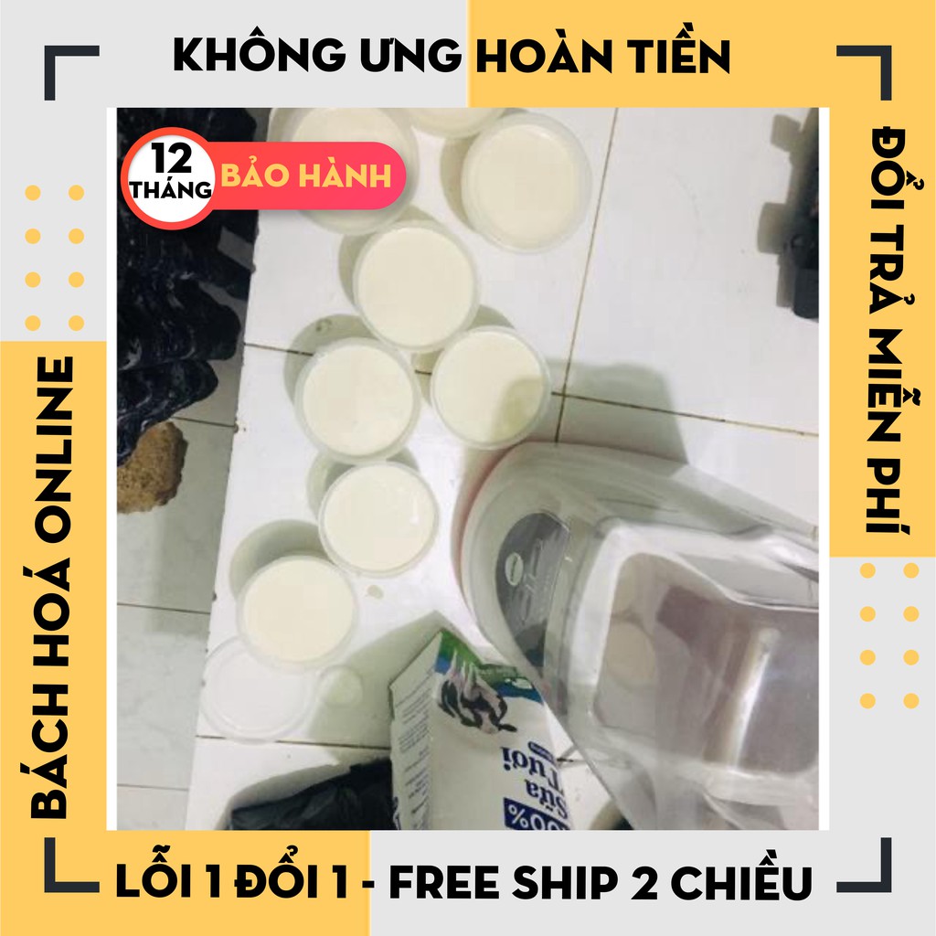 Máy làm sữa chua Yogurt Nhật Bản, máy làm sữa chua 3 nút tự động siêu tiện lợi