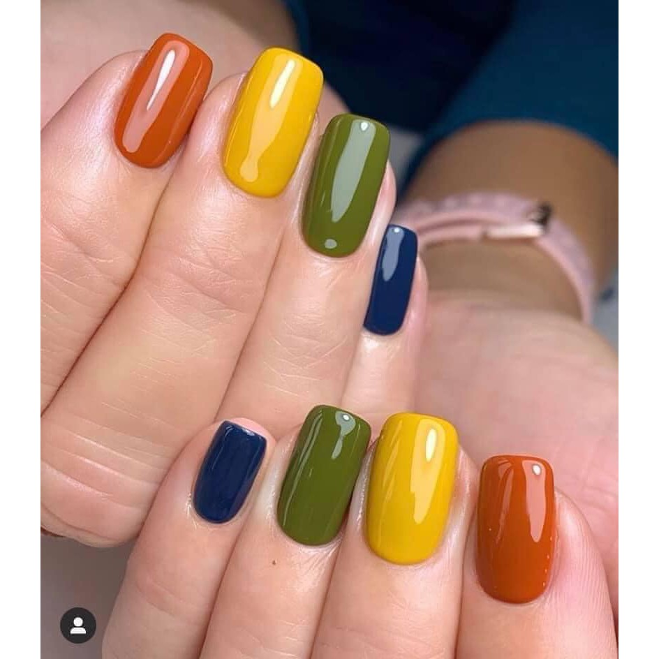 Sơn Gel màu xanh coban, Tone màu xanh chọn lọc làm đẹp ngành nail