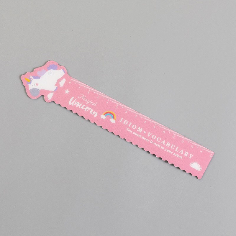 Thước kẻ, thước uốn dẻo hình unicorn cute dễ thương