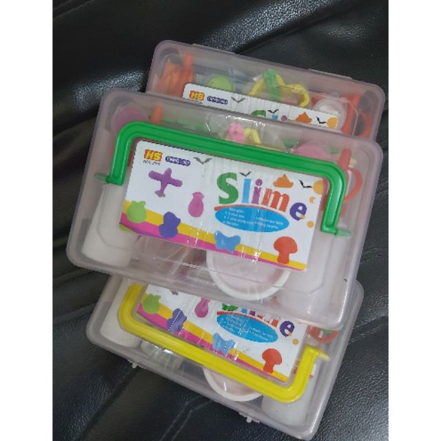 BỘ SẢN PHẨM TỰ LÀM SLIME(CHẤT NHỜN MA QUÁI) 55K