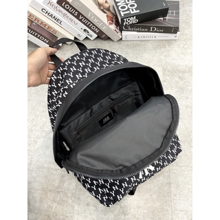 Balo NY M.L.B Monogram Backpack - Black XUẤT DƯ FULL TEM TAG
