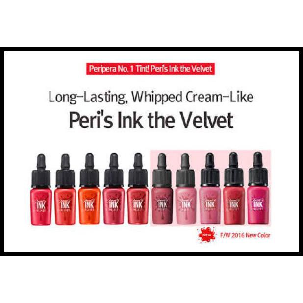 Peripera Peri 's Ink Velvet - 06 Purdy Red