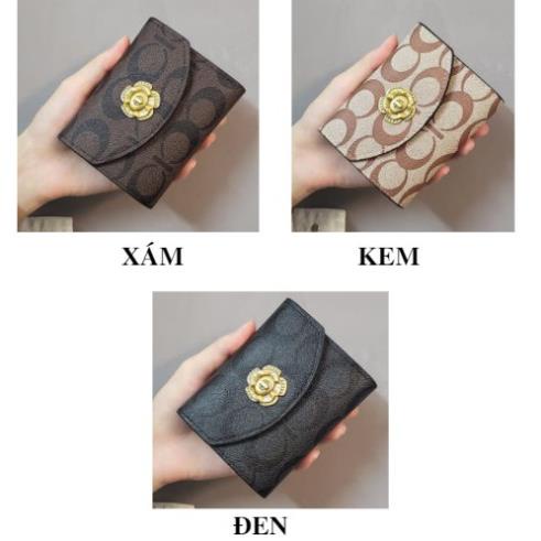 Ví nữ mini cao cấp ngắn cute nhỏ gọn bỏ túi thời trang giá rẻ BELIA VN18
