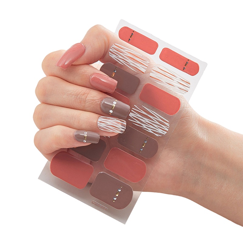 Miếng Dán Trang Trí Móng Tay Lấp Lánh Xinh Xắn YOUYO