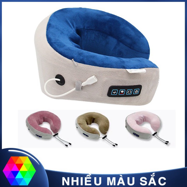 [GIÁ SỐC] Gối Massage Chữ U, Gối Massage Cổ Vai Gáy Hồng Ngoại Đa Năng Chăm Sóc Sức Khỏe Cho Gia Đình Bạn MUA NGAY KẺO L