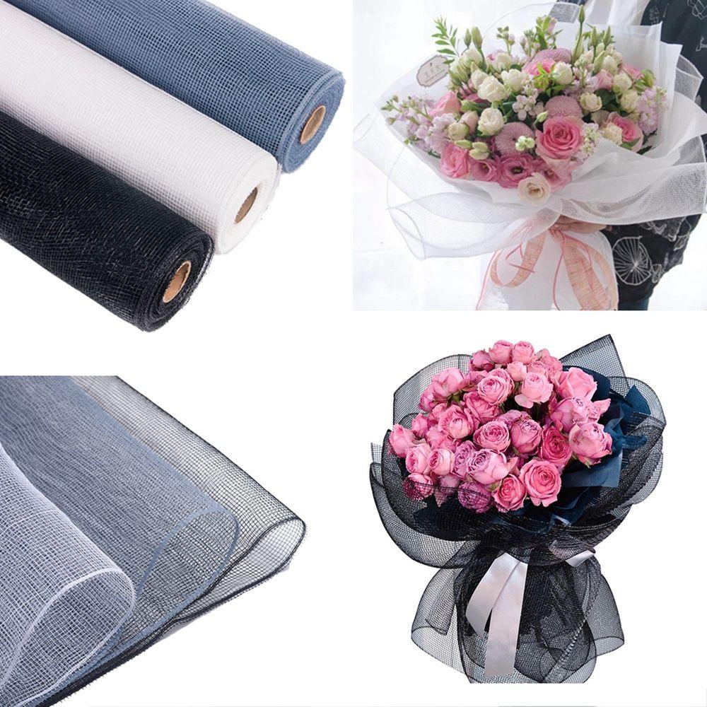 Giấy Gói Hoa 10Yards Bán Trong Suốt Dùng Trang Trí Tiệc Cưới