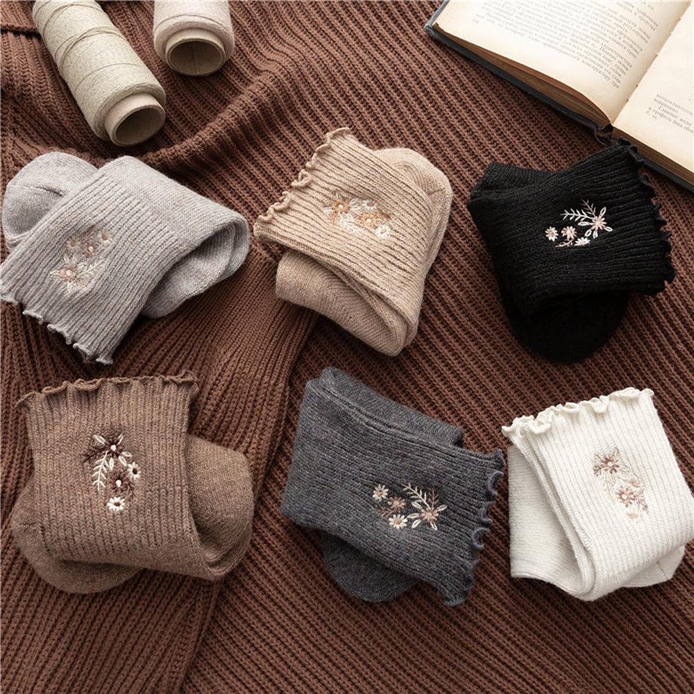 Vớ Cotton Ngắn Phong Cách Harajuku Đường Phố Thời Trang Cho Nữ