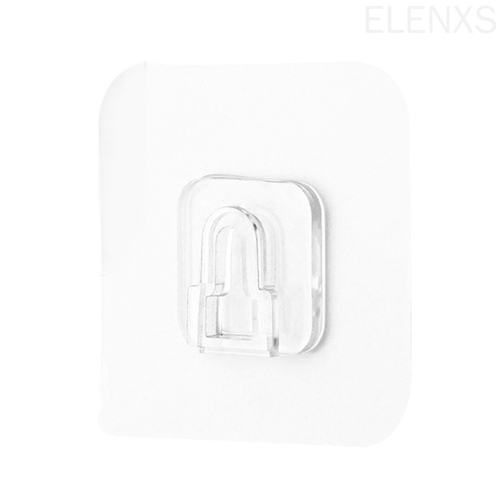 1/ 2 Cặp móc dán tường bằng nhựa chống thấm nước