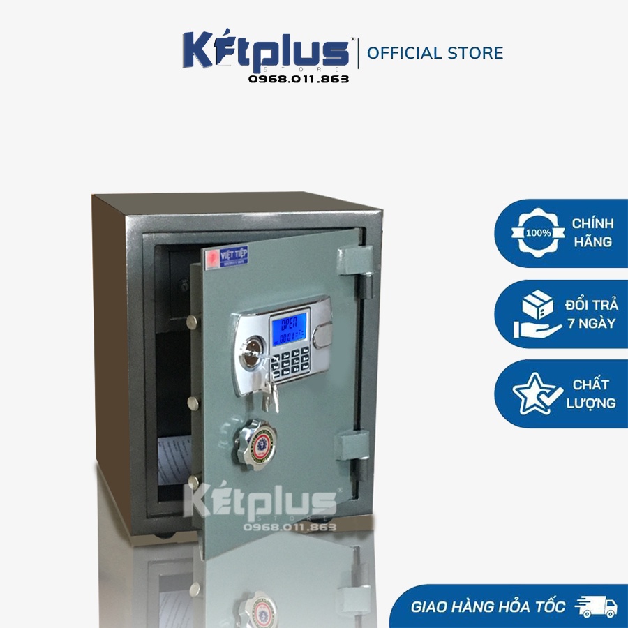 KÉT SẮT GIA ĐÌNH K40E 👨‍👩‍👧‍👦 VIỆT TIỆP 50x38x36