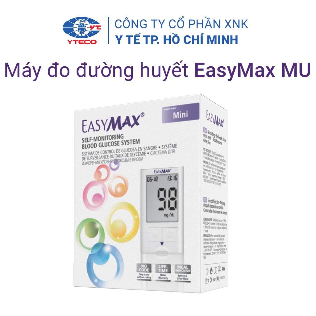 Máy đo đường huyết EasyMax Mini