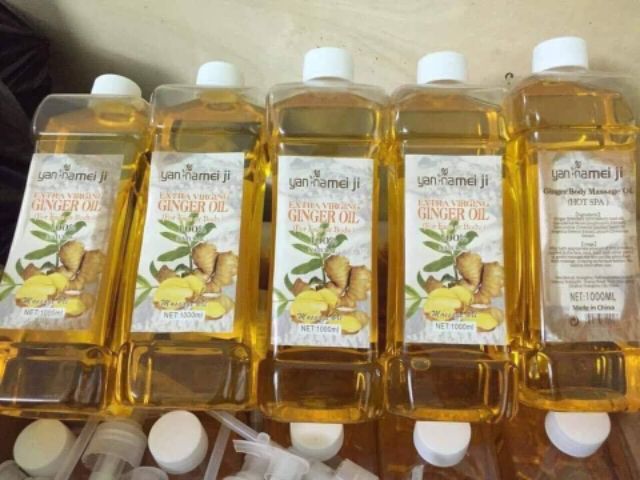 Dầu gừng 500ml massage body, đả thông kinh lạc | BigBuy360 - bigbuy360.vn