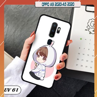 Ốp điện thoại OPPO A9 2020/ A5 2020 lưng nhám viền cao su dẻo in hình