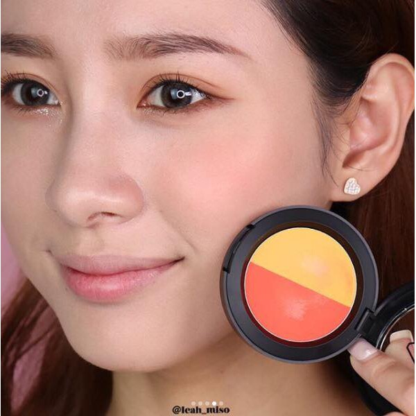 Má hồng 3CE DUO FACE BLUSH màu Retro drive