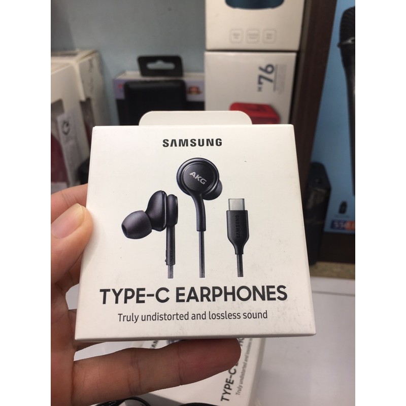 Tai nghe Type-c samsung AKG EarPhones Dành cho Note 10, S20, Galaxy Fold - chính hãng zin 100%