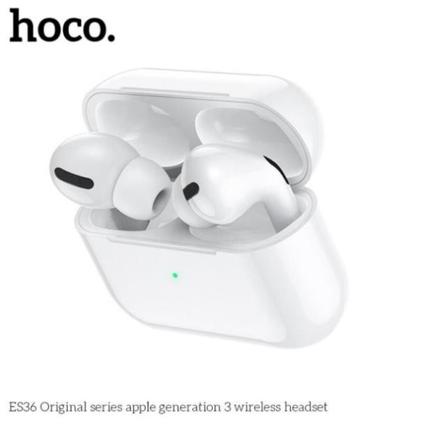 Tai nghe không dây airpods pro kết nối bluetooth 5.0 với iPhone Samsung Hoco hỗ trợ sạc không dây Bản Cao Cấp K01