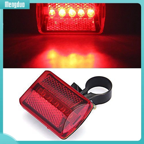 1 Đèn Led 5 Bóng Chiếu Hậu 7 Chế Độ Cho Xe Đạp