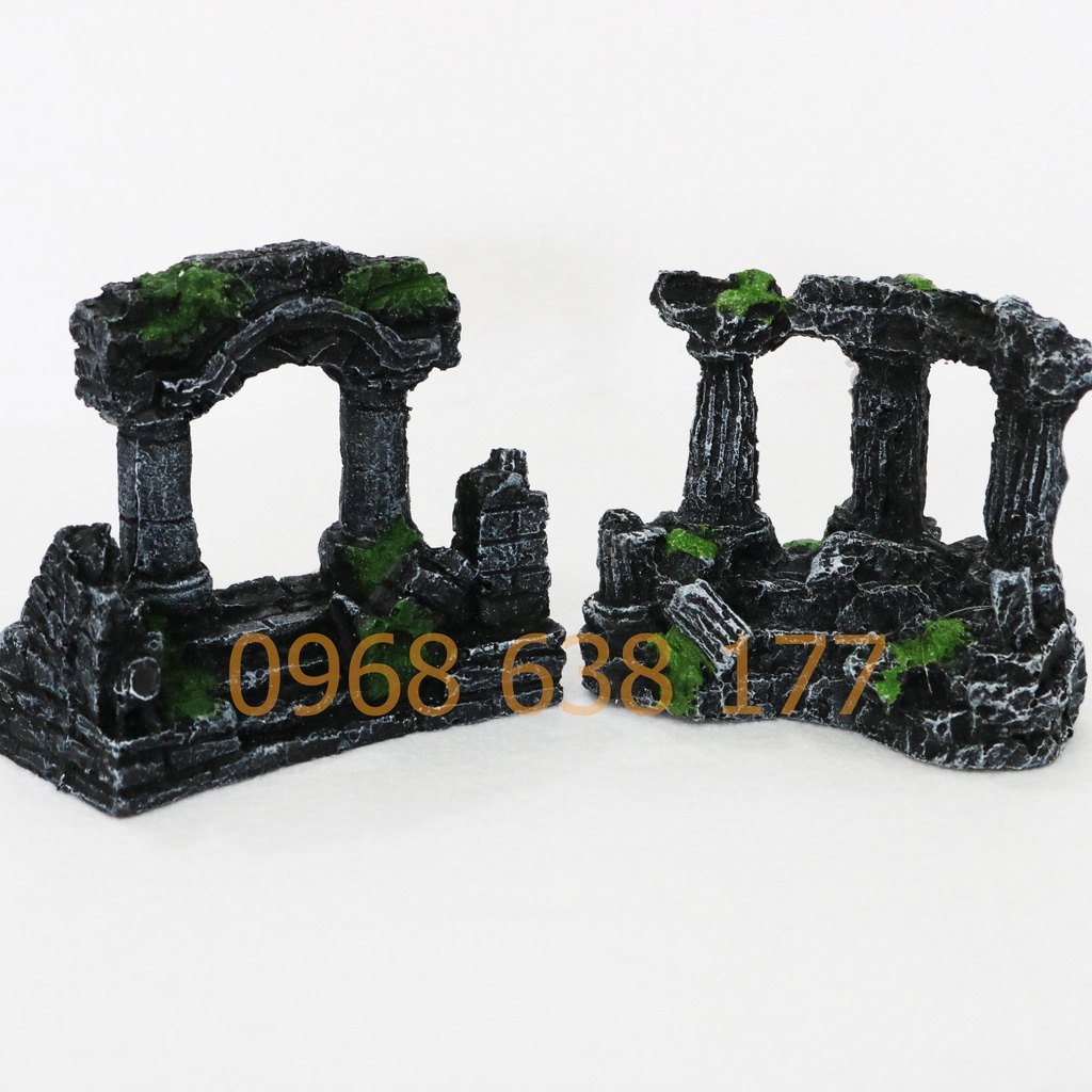 Cột thành La Mã - Trang trí thủy sinh - Terrarium