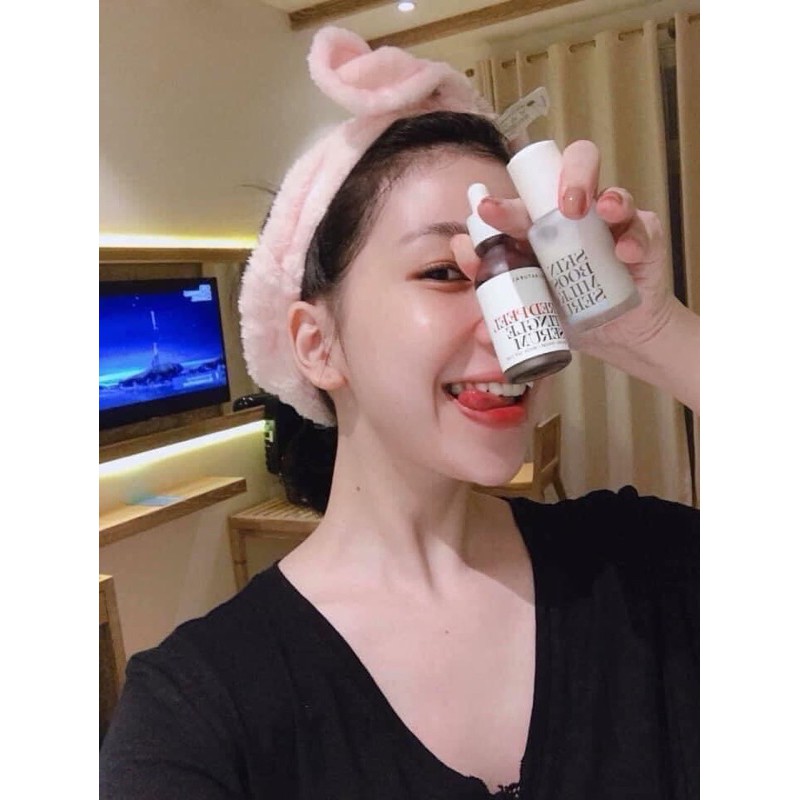 Serum skin booster milk oil