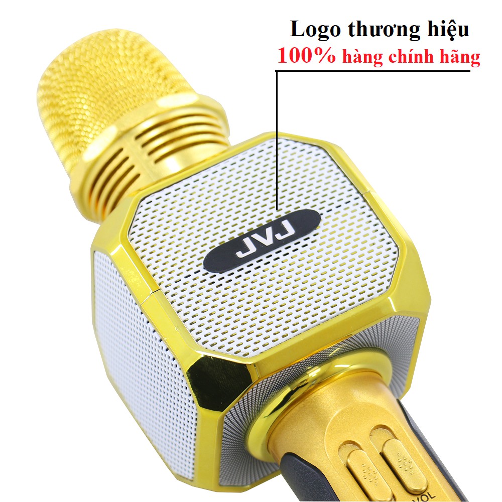 Micro kèm loa Bluetooth Karaoke JVJ SD - 10 không dây