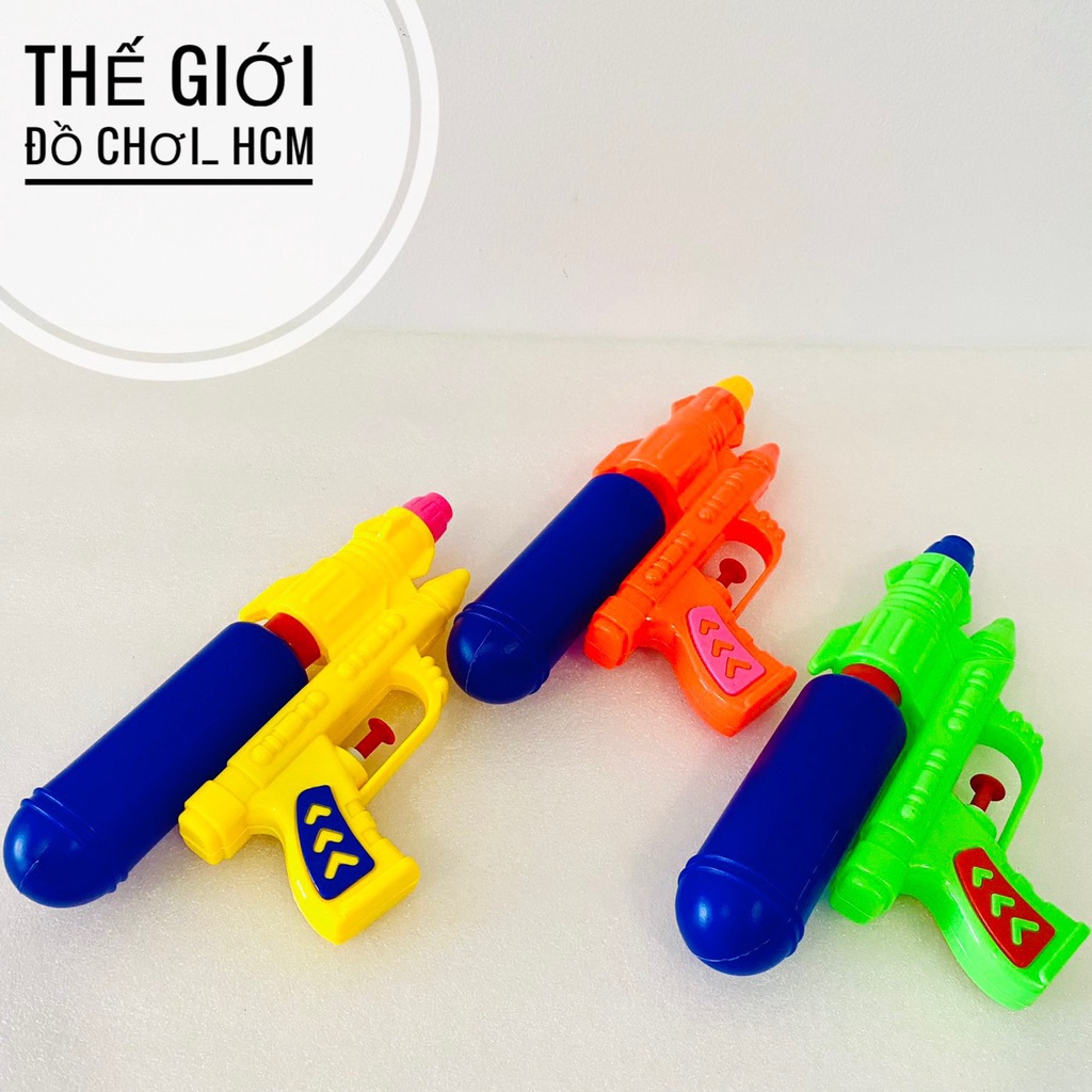 [MỚI- ZIZE 20 CM] Đồ chơi trẻ em súng bắn nước mini dễ thương dành cho bé đi bơi, tắm biển, phun nước