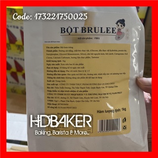 Bột kem trứng brulee đài loan - 1kg
