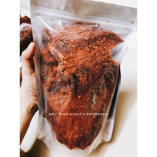Khô bò cay nhà làm! 200gram : 140k