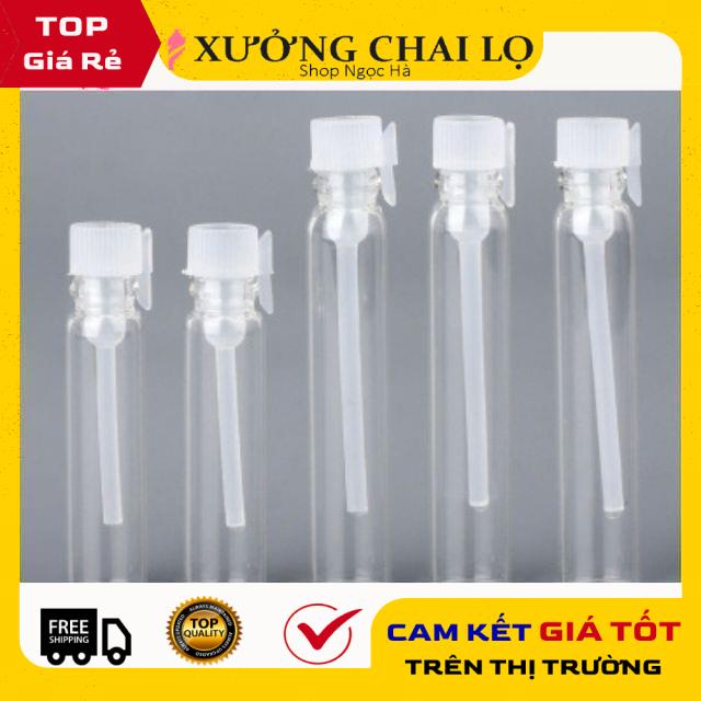 [GIÁ RẺ NHẤT] [Combo 100sp] Lọ Chiết Nước Hoa ❤ Ống chiết mẫu thử nước hoa 1ml 2ml 3ml đựng dầu thơm , phụ kiện du lịch