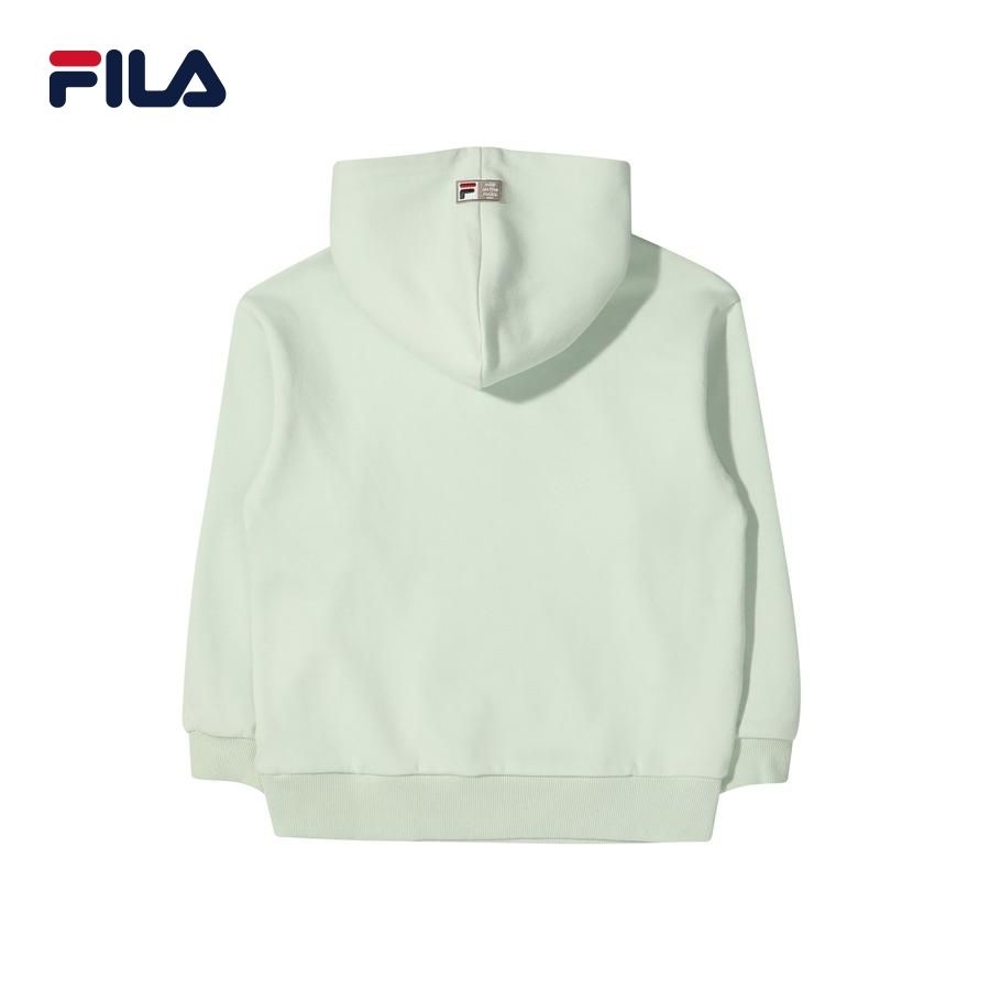 Áo khoác hoodie tay dài có nón trẻ em Fila Milk On The Rock - FK2POD1M01X-SAG