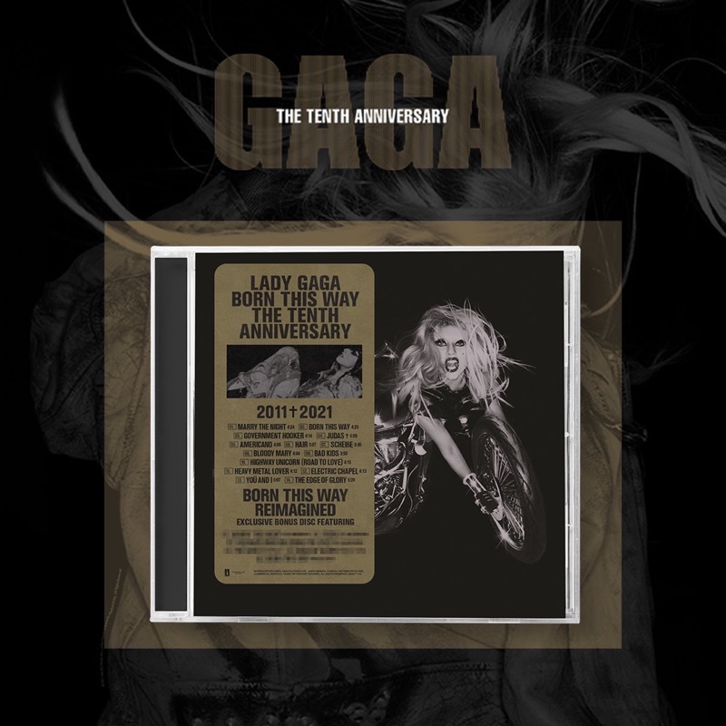 LADY GAGA - BORN THIS WAY  - ĐĨA CD