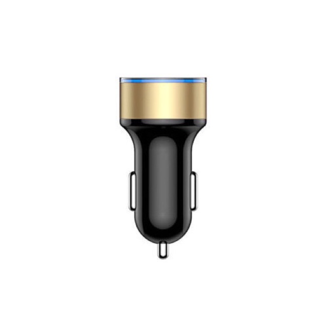 Tẩu sạc nhanh quick charge 3.0 cho ô tô xe hơi 2 cổng usb dùng nguồn 12v 24v Tẩu Sạc 5V 3.1A Hai Cổng USB Màn Hình LCD 12-24V Cho Xe Hơi