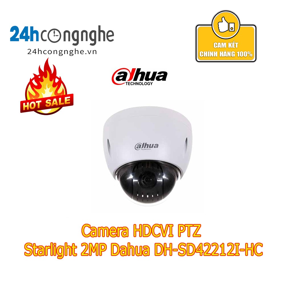 Camera HDCVI PTZ Starlight 2MP Dahua DH-SD42212I-HC