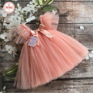 Váy công chúa màu hồng tuchien