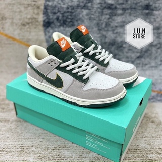 Giày sb dunk low green grey da thật lai au sc