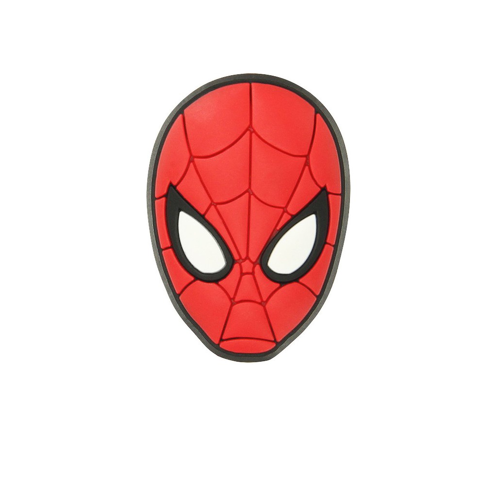 Sticker nhựa jibbitz gắn dép unisex CROCS Spider Man - Marvel Enterprises 10006116 1 pcs