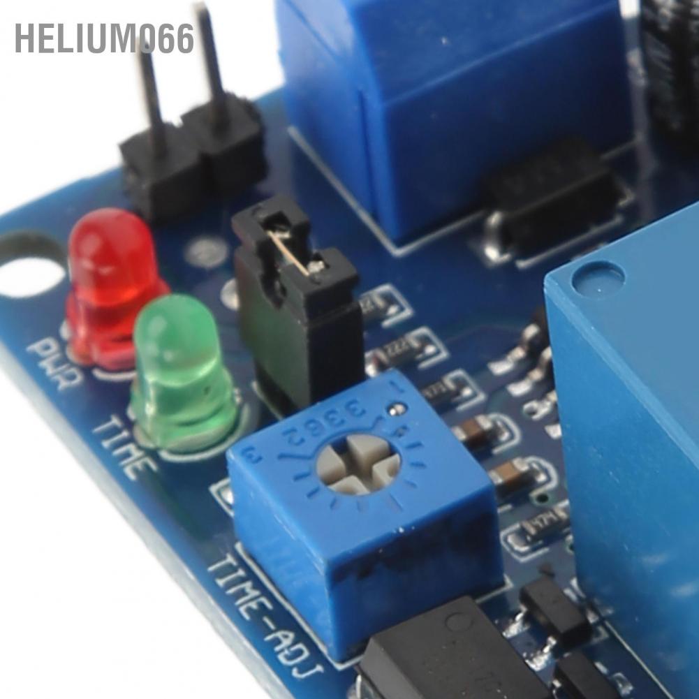 Helium066 Time Delay Relay Module 5V PCB Timing Vibration Alarm Controller Board for Anti Theft System
