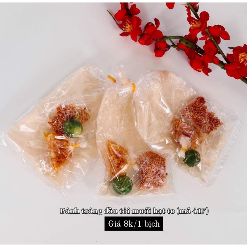[PRE-ORDER] Bánh tráng dầu tỏi muối