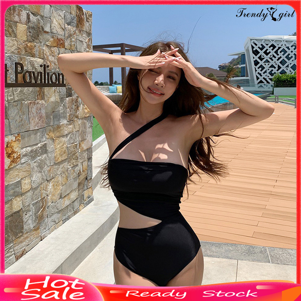 Set Đồ Tắm Trơn Màu Phong Cách Quyến Rũ Dành Cho Nữ | BigBuy360 - bigbuy360.vn